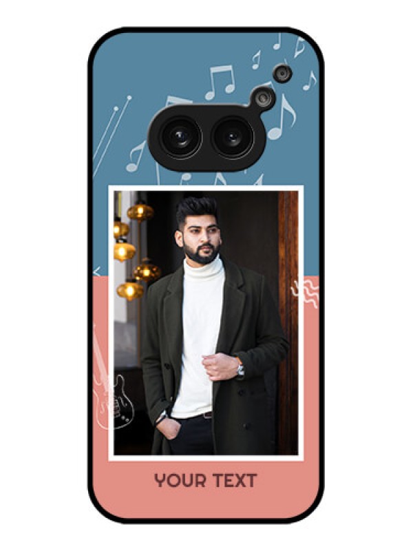 Custom Nothing Phone 2A Custom Metal Phone Case - With Color Musical Note Design