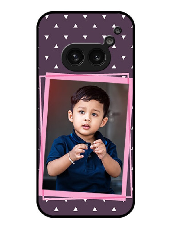 Custom Nothing Phone 2A Custom Metal Phone Case - Triangle Pattern Dotted Design