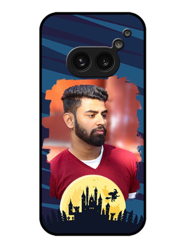 Custom Nothing Phone 2A Custom Metal Phone Case - Halloween Witch Design