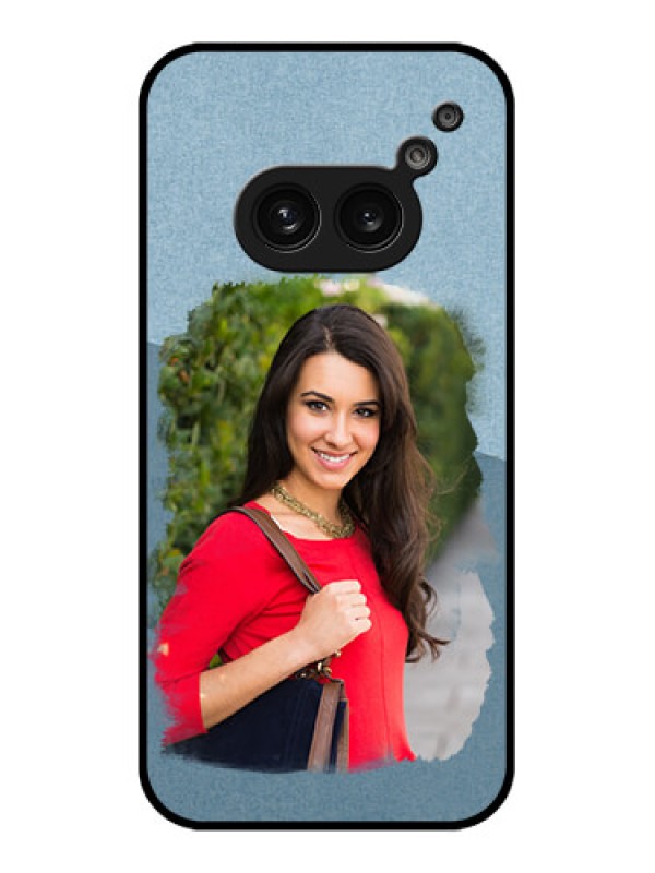 Custom Nothing Phone 2A Custom Metal Phone Case - Grunge Line Art Design