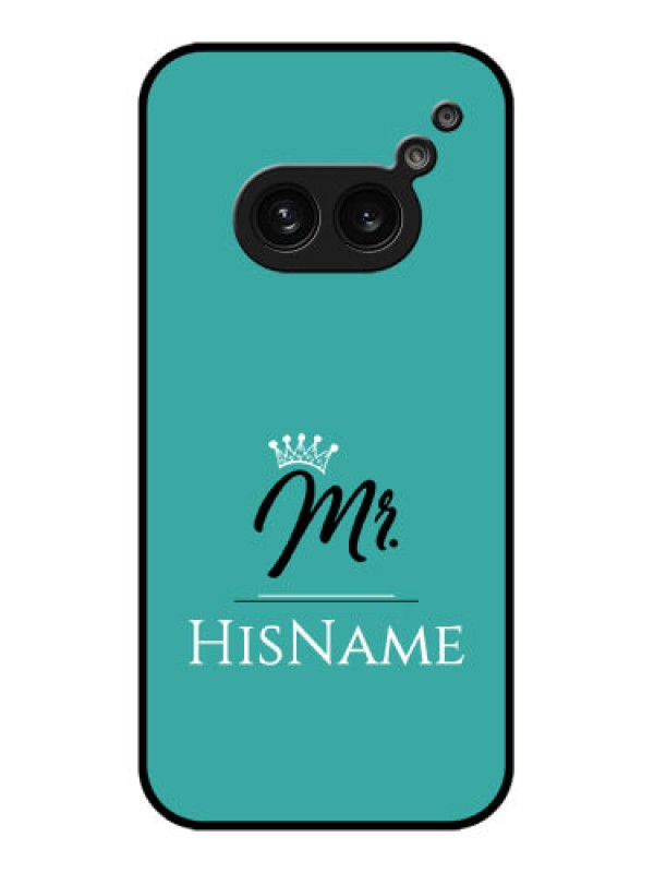 Custom Nothing Phone 2A Custom Metal Phone Case - Mr With Name Design