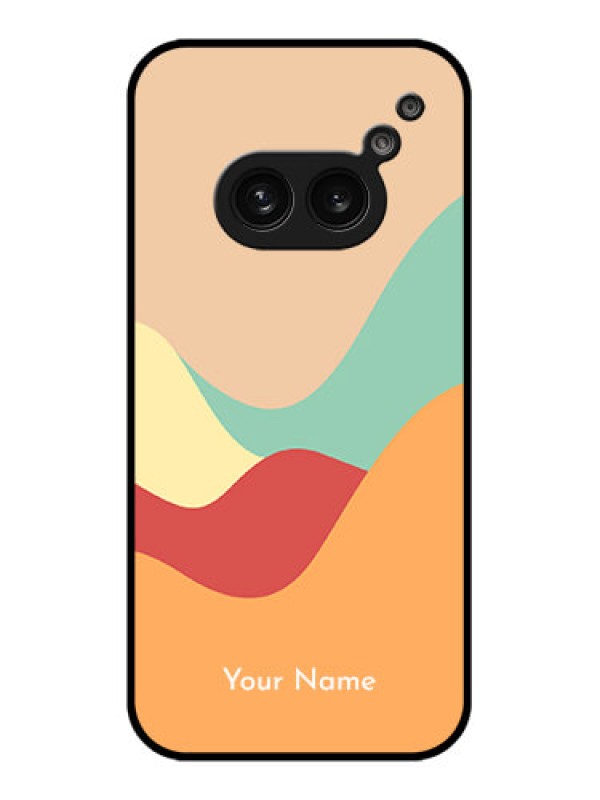 Custom Nothing Phone 2A Custom Metal Phone Case - Ocean Waves Multi - Colour Design