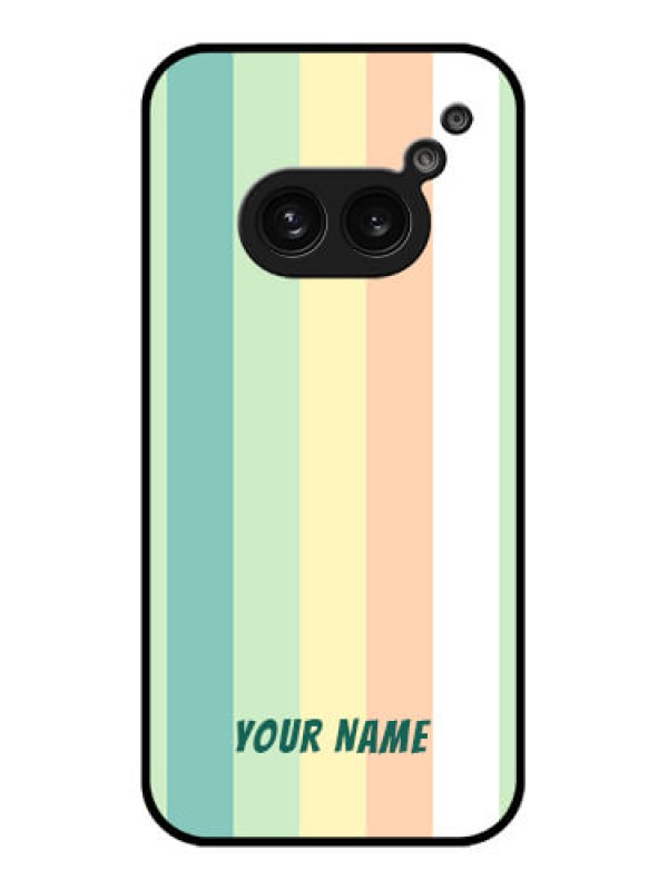 Custom Nothing Phone 2A Custom Metal Phone Case - Multi - Colour Stripes Design