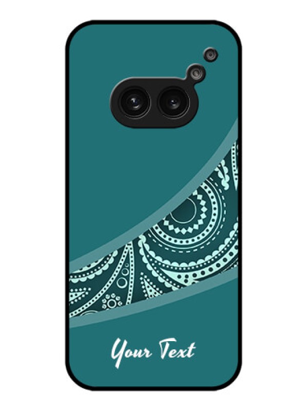 Custom Nothing Phone 2A Custom Metal Phone Case - Semi Visible Floral Design