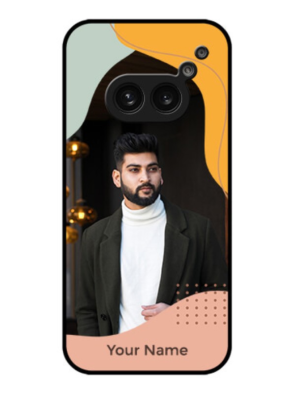 Custom Nothing Phone 2A Custom Metal Phone Case - Tri - Coloured Overlay Design