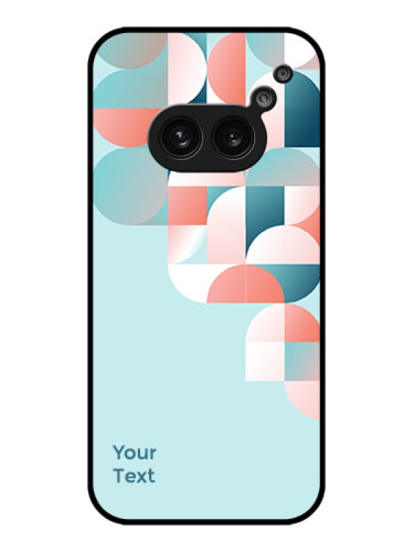 Custom Nothing Phone 2A Custom Metal Phone Case - Stylish Semi - Circle Pattern Design