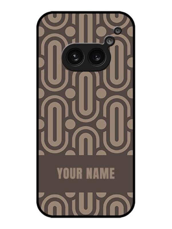 Custom Nothing Phone 2A Custom Metal Phone Case - Captivating Zero Pattern Design