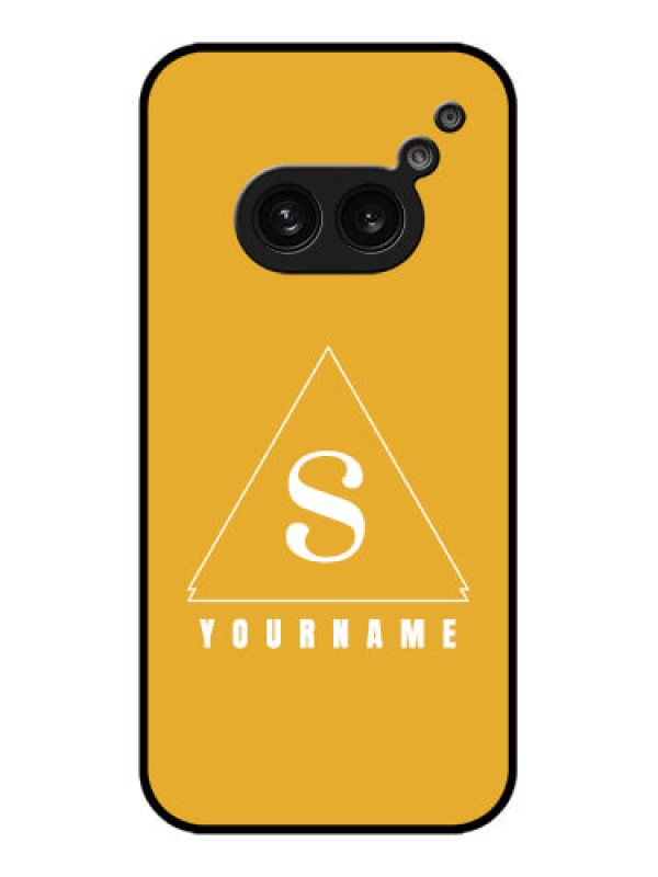 Custom Nothing Phone 2A Custom Metal Phone Case - Simple Triangle Design