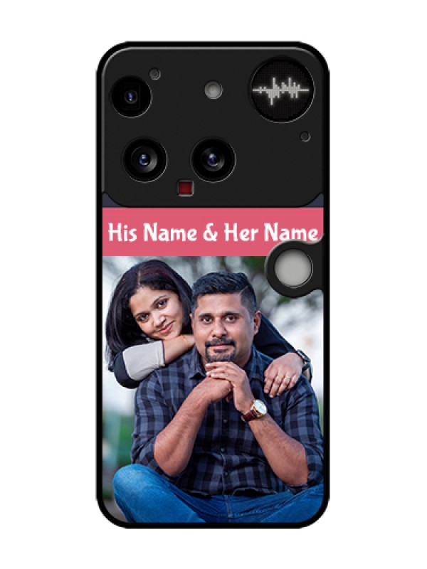 Custom Nothing Phone 3 5G Custom Metal Phone Case - Love Symbols Design