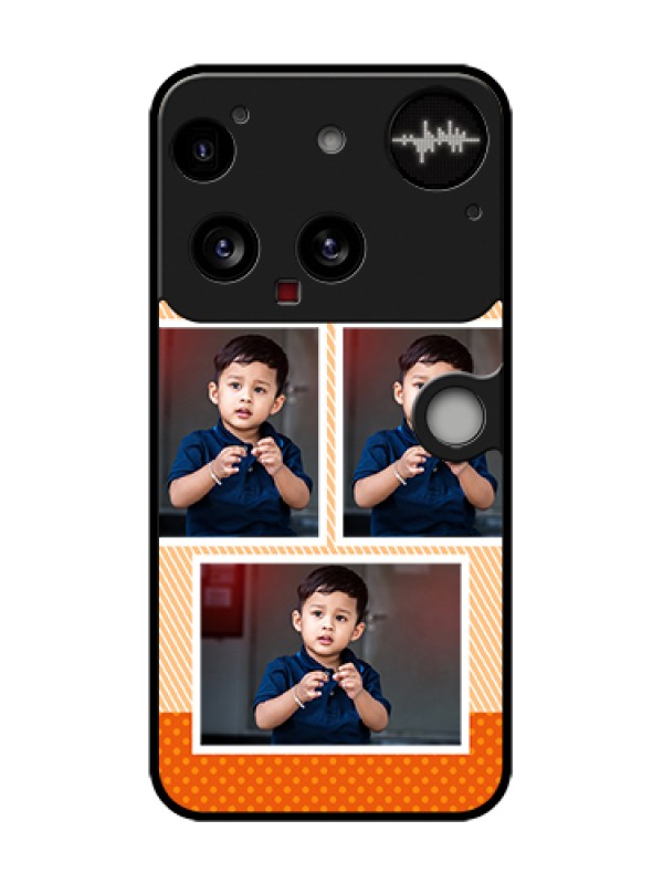 Custom Nothing Phone 3 5G Custom Metal Phone Case - Bulk Photos Upload Design