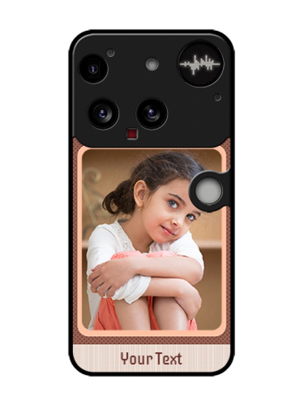 Custom Nothing Phone 3 5G Custom Metal Phone Case - Simple Pic Upload Design