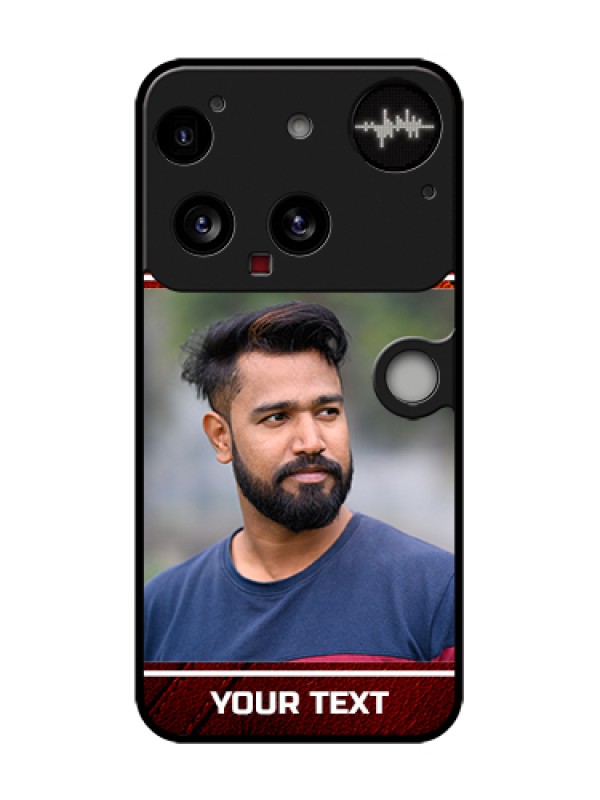 Custom Nothing Phone 3 5G Custom Metal Phone Case - Leather Phone Case Design