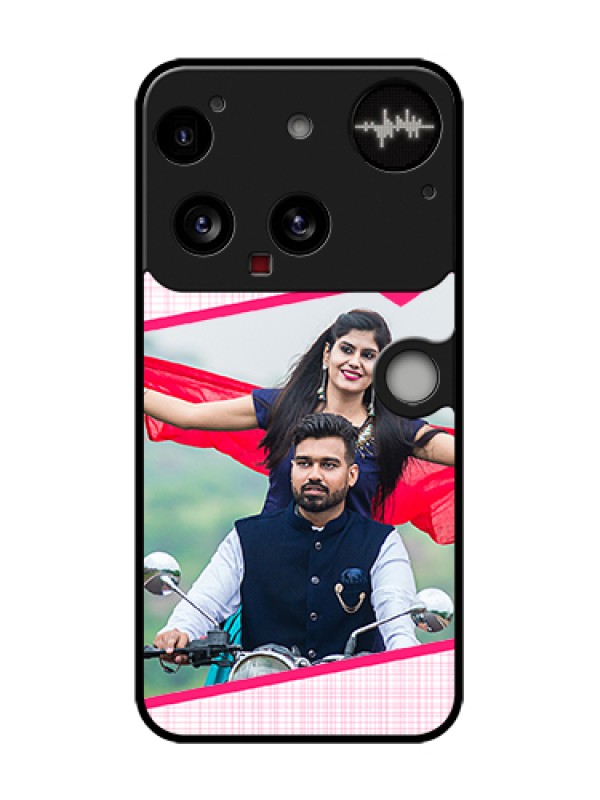 Custom Nothing Phone 3 5G Custom Metal Phone Case - Love Shape Heart Design