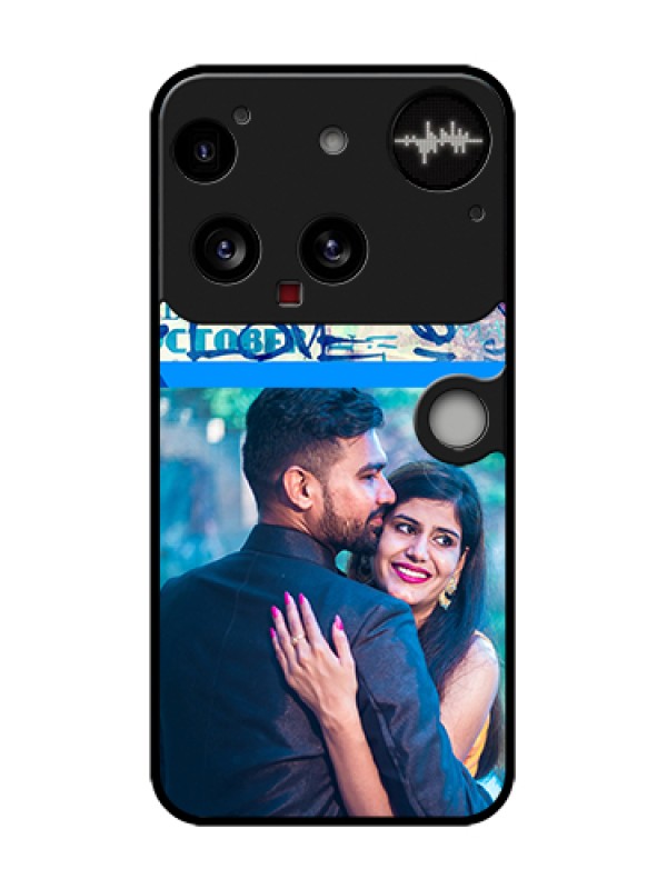 Custom Nothing Phone 3 5G Custom Metal Phone Case - Colorful Love Design