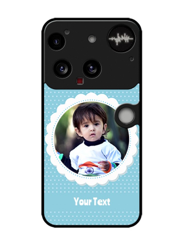 Custom Nothing Phone 3 5G Custom Metal Phone Case - Violet Pattern Design