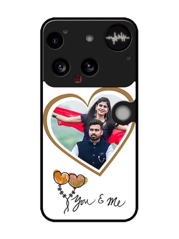 Custom Nothing Phone 3 5G Custom Metal Phone Case - You & Me Design
