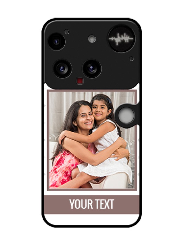 Custom Nothing Phone 3 5G Custom Metal Phone Case - Simple Diamond Design