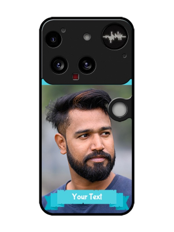 Custom Nothing Phone 3 5G Custom Metal Phone Case - Blue Color Design