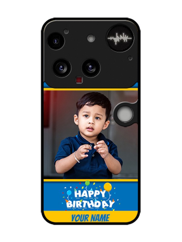 Custom Nothing Phone 3 5G Custom Metal Phone Case - Birthday Wishes Design