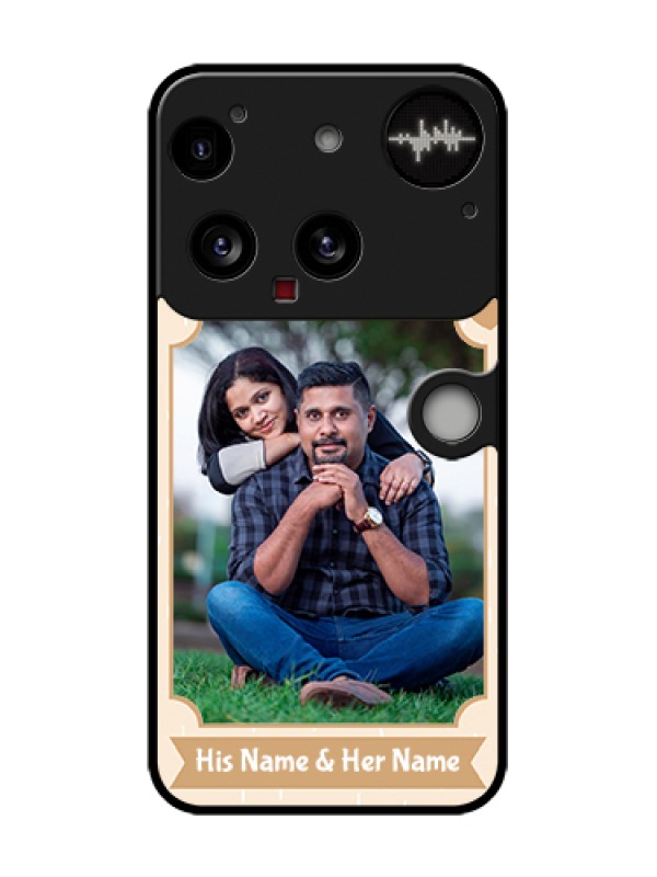 Custom Nothing Phone 3 5G Custom Metal Phone Case - With Confetti Love Design