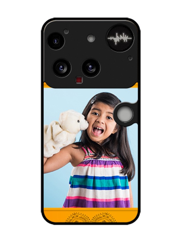 Custom Nothing Phone 3 5G Custom Metal Phone Case - Photo Wedding Design