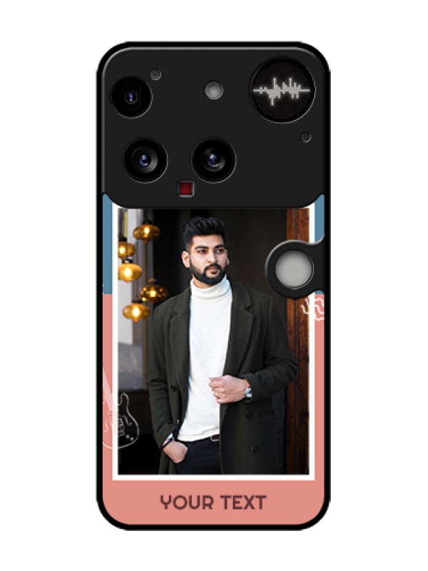 Custom Nothing Phone 3 5G Custom Metal Phone Case - With Color Musical Note Design