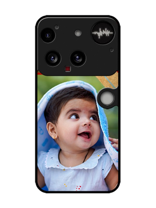 Custom Nothing Phone 3 5G Custom Metal Phone Case - Gradient Abstract Texture Design