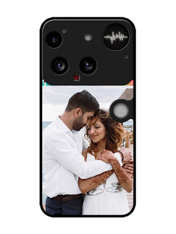 Custom Nothing Phone 3 5G Custom Metal Phone Case - Watercolor Floral Design