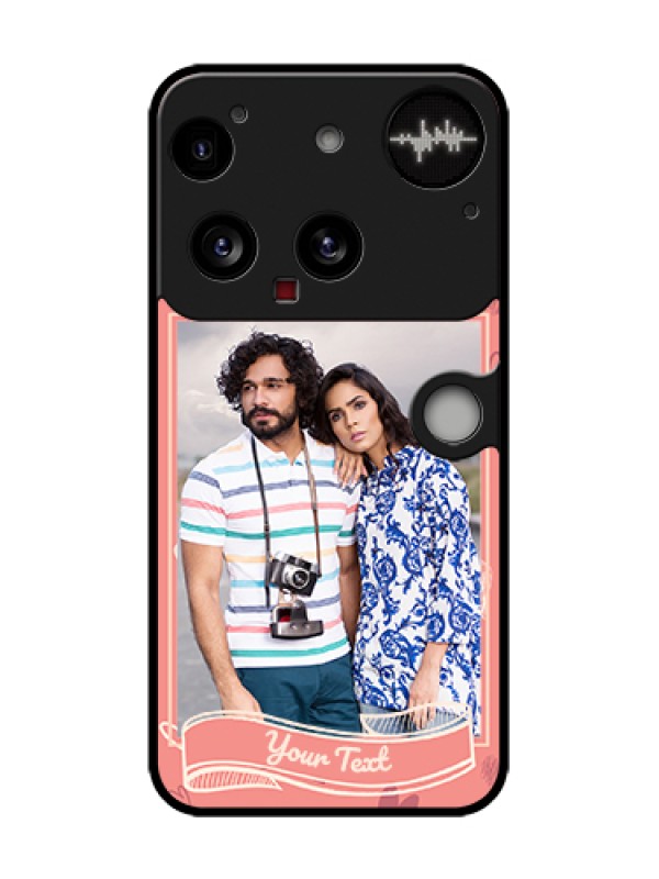 Custom Nothing Phone 3 5G Custom Metal Phone Case - Love Doodle Art Design