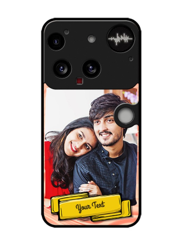 Custom Nothing Phone 3 5G Custom Metal Phone Case - Marble Texture Design