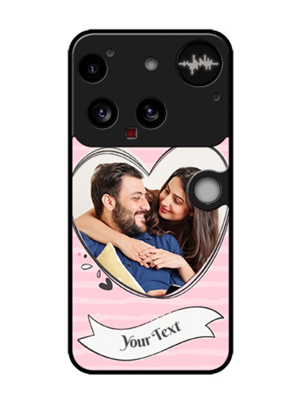 Custom Nothing Phone 3 5G Custom Metal Phone Case - Vintage Heart Design