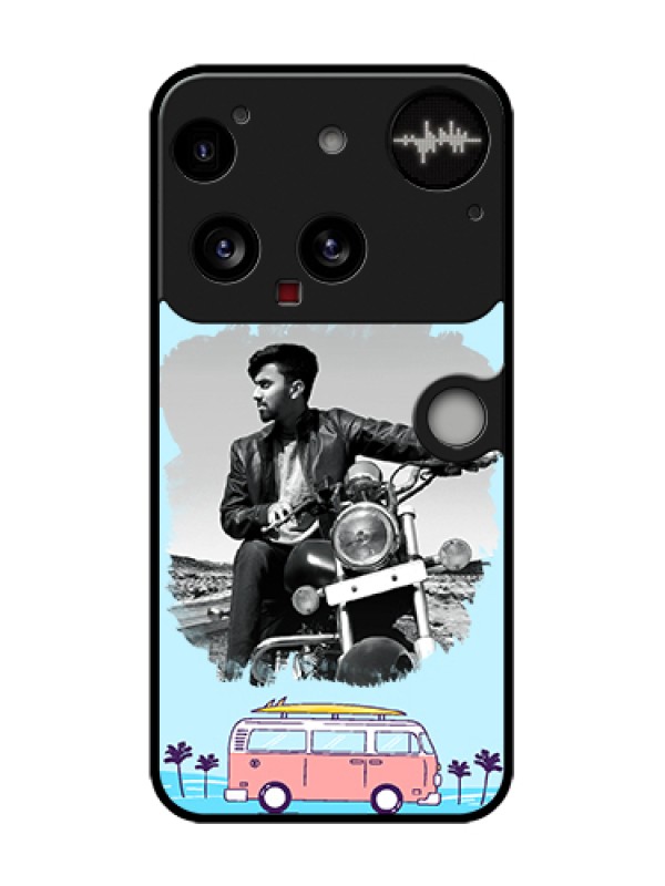 Custom Nothing Phone 3 5G Custom Metal Phone Case - Travel & Adventure Design