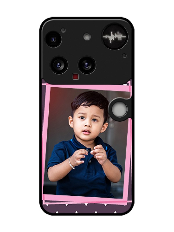 Custom Nothing Phone 3 5G Custom Metal Phone Case - Triangle Pattern Dotted Design