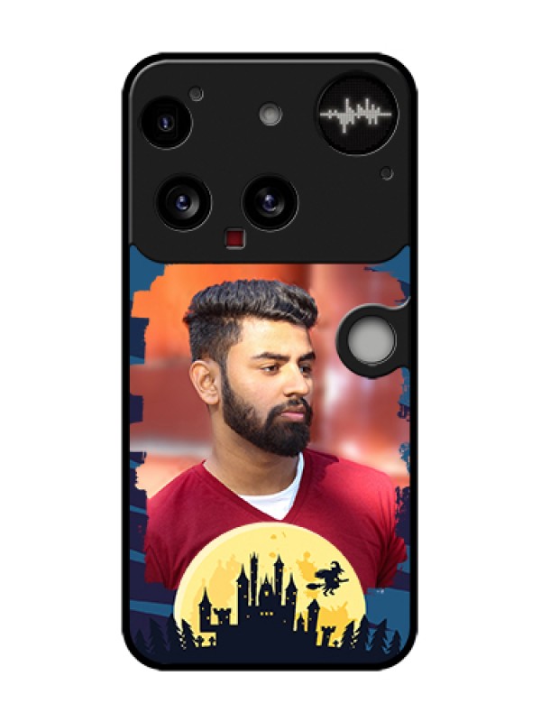 Custom Nothing Phone 3 5G Custom Metal Phone Case - Halloween Witch Design