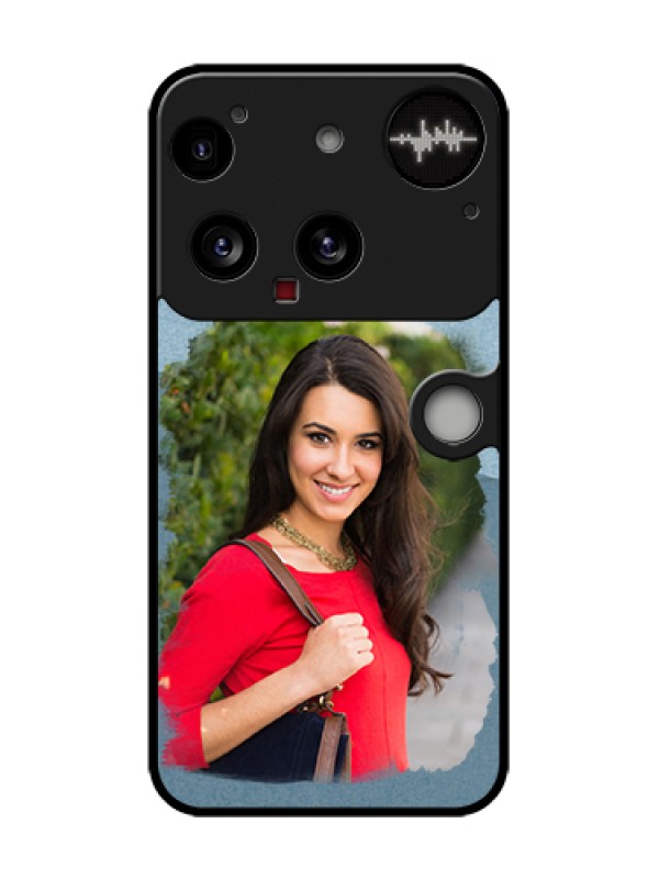 Custom Nothing Phone 3 5G Custom Metal Phone Case - Grunge Line Art Design