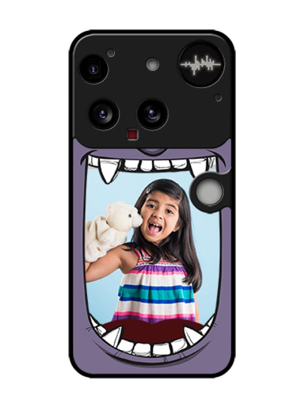 Custom Nothing Phone 3 5G Custom Metal Phone Case - Angry Monster Design