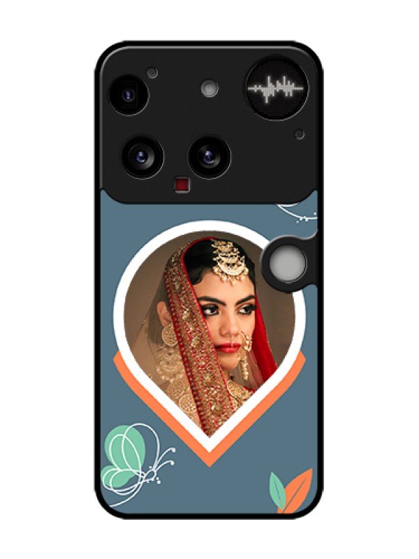 Custom Nothing Phone 3 5G Custom Metal Phone Case - Droplet Butterflies Design