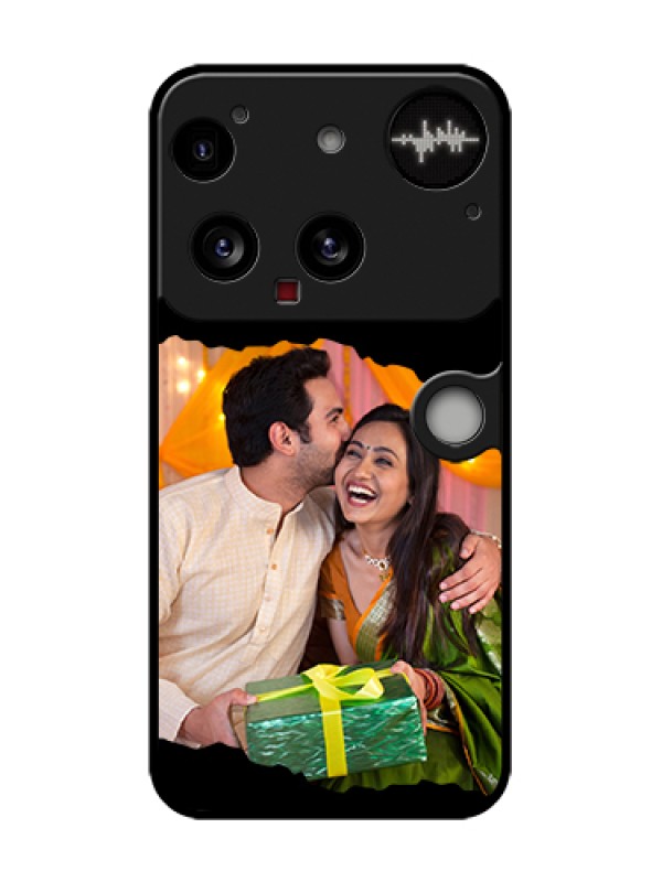 Custom Nothing Phone 3 5G Custom Metal Phone Case - Tear - Off Design