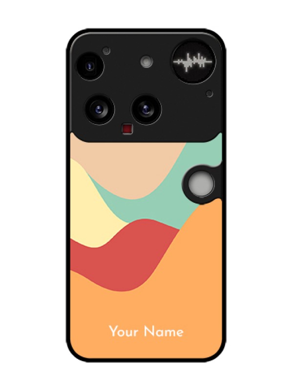 Custom Nothing Phone 3 5G Custom Metal Phone Case - Ocean Waves Multi - Colour Design