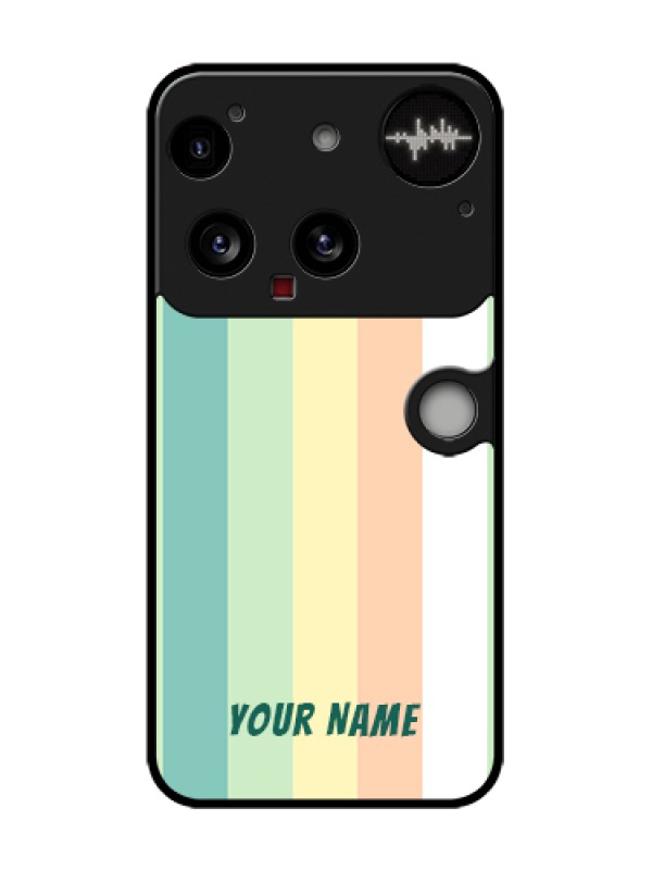 Custom Nothing Phone 3 5G Custom Metal Phone Case - Multi - Colour Stripes Design