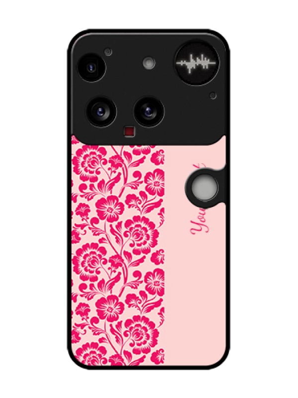 Custom Nothing Phone 3 5G Custom Metal Phone Case - Attractive Floral Pattern Design