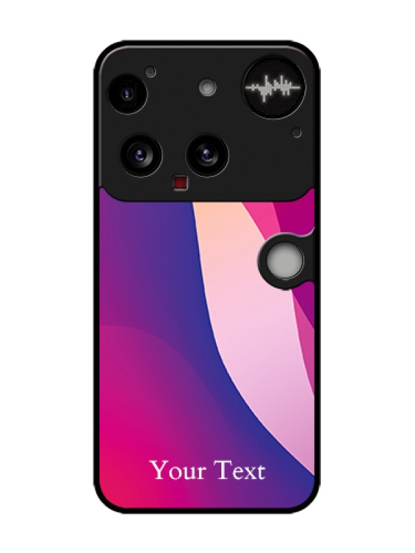 Custom Nothing Phone 3 5G Custom Metal Phone Case - Digital Abstract Overlap Design