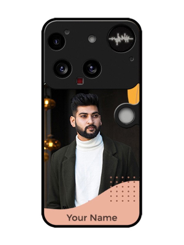 Custom Nothing Phone 3 5G Custom Metal Phone Case - Tri - Coloured Overlay Design