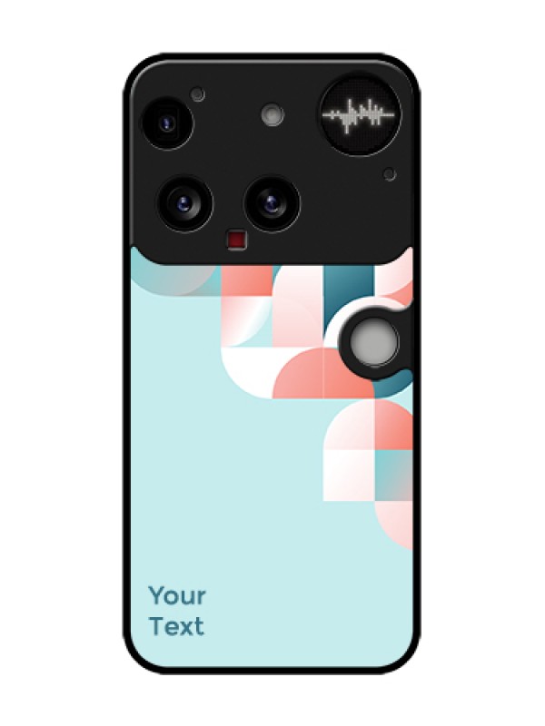 Custom Nothing Phone 3 5G Custom Metal Phone Case - Stylish Semi - Circle Pattern Design