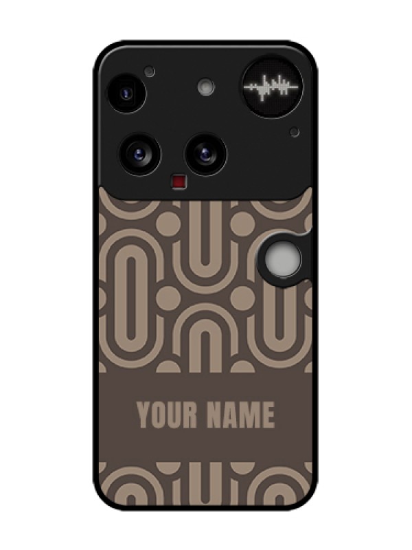 Custom Nothing Phone 3 5G Custom Metal Phone Case - Captivating Zero Pattern Design
