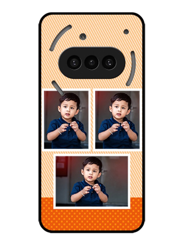 Custom Nothing Phone 3A 5G Custom Metal Phone CaseSimple Love Design