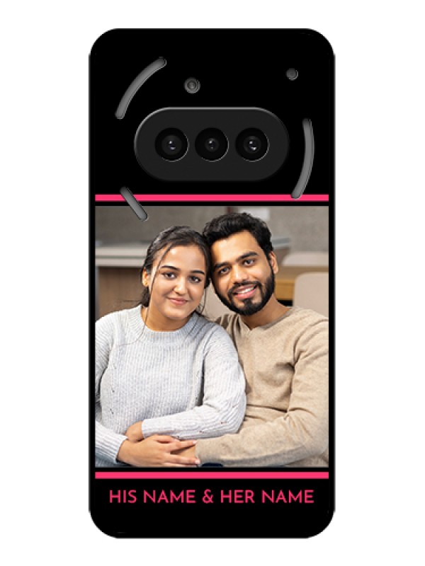 Custom Nothing Phone 3A 5G Custom Metal Phone CaseWith Photo And Ethnic Design