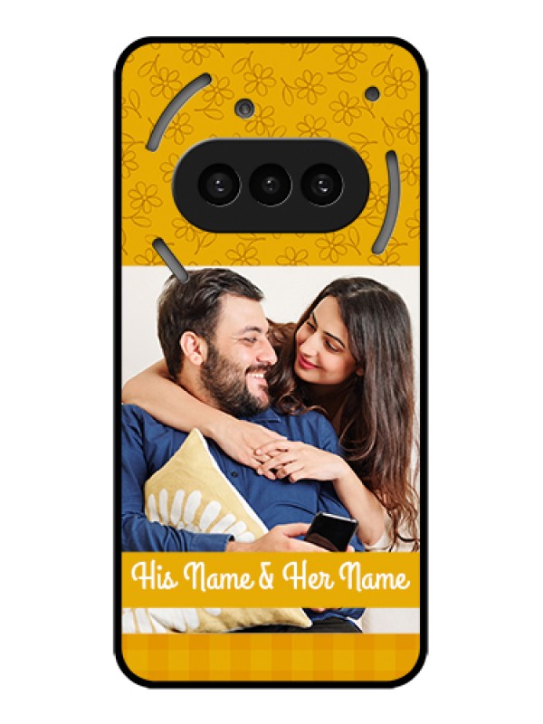 Custom Nothing Phone 3A 5G Custom Metal Phone CaseBlue Color Vintage Design