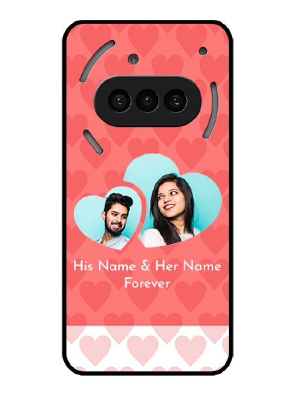 Custom Nothing Phone 3A 5G Custom Metal Phone CaseNeon Abstract Design