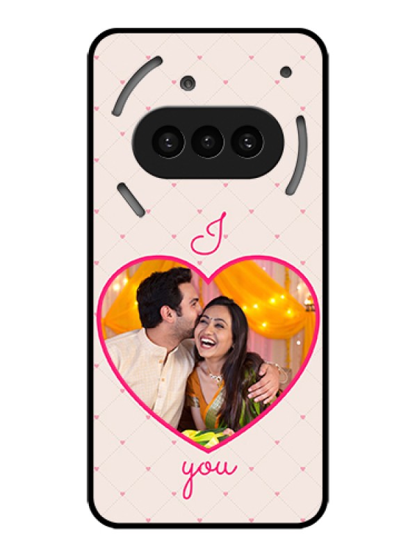 Custom Nothing Phone 3A 5G Custom Metal Phone CaseLights Hanging Design
